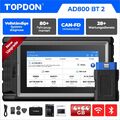 TOPDON AD800 BT 2 Profi KFZ ALLE System Diagnosegerät Auto OBD2 Scanner CAM FD