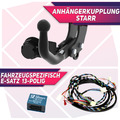 Anhängerkupplung starr+ES 13p spez für Volkswagen VW Sharan 2 II 7N 10-12