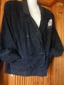 Leder Wildleder  Jacke Gr.38-40 in blau  von Peter Hahn