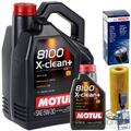 BOSCH ÖLFILTER 1457429185+MOTUL 5W30 ÖL passend für BMW 1er E87 3er E46 E90 5er