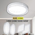 LED Deckenlampe Deckenleuchte Panel Schlafzimmer Bad Wohnzimmer Flur lampe IP44