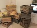 Holz Apfelkiste Holz Vintage rustikal Gebrauchtoptik Holz Aufbewahrungsbox Wohnkultur