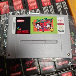 SUPER NINTENDO SNES Spiel - SMASH TENNIS - UNBESPIELT - OVP - PAL