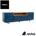 Poliform Holz Sideboard Blau Braun