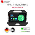 Für Kia Sportage 2010-2016 Autoradio Android 13 Carplay GPS Navi WIFI BT DAB 64G