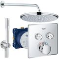 Grohe Grohtherm SmartControl Thermostat Unterputz Duscharmatur Rainshower UP Set