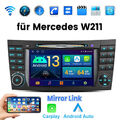 Autoradio Für Mercedes Benz CLS E-Class W211 W219 Android13 Carplay 4+64G SWC BT