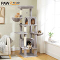 PAWZ Road Kratzbaum XXL große Katzen Katzenkratzbaum Katzenbaum Spielbaum 168 cm