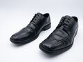 Bugatti Herren Businessschuh Halbschuh Schnürschuh schwarz Gr. 41 EU Art.4975-98