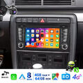 7" Android 13 Autoradio GPS Navi 4+64G Für Audi A4 8E 8H B6 B7 2000-2009 Kamera