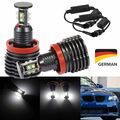 2x 120W H8 Angel Eyes Ringe Standlicht Für BMW E90 E91 E92 E93 E60 E61 E70 E71