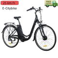 Elektrofahrrad 28 Zoll e bike Damen Herren 250W Moped Citybike Pedelec 25km/h