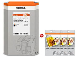 Prindo Druckerpatronen PG-545 CL-546 XL Tinte Patronen Canon PIXMA MX495 MG3050perfekt kompatibel✔️5 Jahre Garantie✔️DE Fachhändler✔️