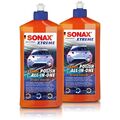 SONAX 2x 500 ml XTREME CERAMIC POLISH ALL-IN-ONE VERSIEGELUNG POLITUR WACHS WAX 