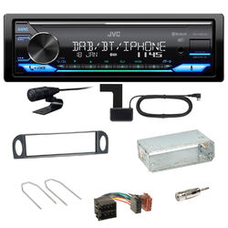 JVC KD-X482DBT Bluetooth Digitalradio Einbauset für Citroen C5 bis 07/2004