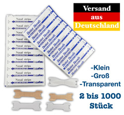 2-1000 Nasenpflaster Nasenstrips Better Breath Besser Atmen DE Aktionspreis!DE Händler! VERSAND noch am selben Werktag aus Berlin!