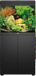 Juwel Lido 120 SBX Aquariumkombi mit neuem Außenfilter und Schrank - Schwarz 