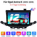 6G+128GB für Opel Astra K 2015-2019 Android 13 Autoradio CarPlay DAB+GPS Navi 4G