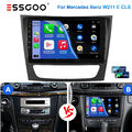 Android 13 Autoradio GPS 2+32GB Carplay Für Mercedes Benz CLS E-Class W211 W219