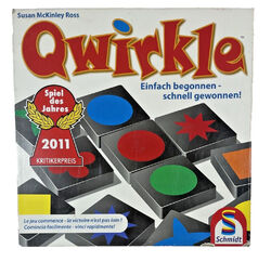 Qwirkle Brettspiel Schmidt Spiele Gesellschaftsspiel Spiel des Jahres