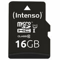 Intenso microSDHC-Speicherkarte UHS-I Premium 16 GB, bis 90 MB/s, Class 10/U1