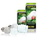 Exo Terra Reptile UVB100 Lampe - tropische subtropische Reptilien, Repti Glo 5.0