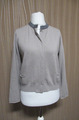 208/9 Fabiana Filippi Strickjacke Gr.36 sand Langarm  Kaschmir Seide MerinoWolle