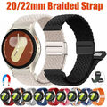 20/22mm Braided Nylon Armband Für Garmin Vivoactive 5 4 3 Venu 2 Plus SQ 265 255