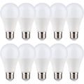 10 x LED Leuchtmittel Birnenform A60 9W = 60W E27 matt 806lm warmweiß 3000K