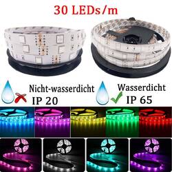 LED Stripe Streifen RGB 5050 5630 Band Leiste Licht Leuchte Lichterkette 1m-30m