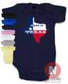 Hergestellt IN Texas Strampler Baby Anzug Tolles Geschenk Weste Austin Dallas