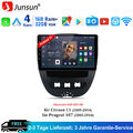 Für Toyota Aygo Citroen C1 Peugeot 107 Android 13 Autoradio GPS Carplay NAVI SWC