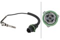 HELLA 6PT 358 181-571 Sensor, Abgastemperatur - 2-polig