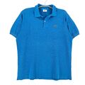 Lacoste Regular Blau Polohemd T-Shirt Herren Größe 5 - L