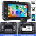 DAB+ 2+64G Für VW Golf 5 6 Passat EOS Skoda Seat KAM Autoradio GPS Navi Android