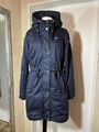 RAGWEAR AURORIE Damen Winter Parka Mantel gefüttert sportlich navy Gr. M