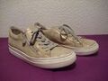 Paul Green Extralight Damen-Leder-Sneaker, Gr.  6, beige-rosé-metallic, gepflegt