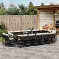 Gartenmöbel Essgruppe Gartengarnitur Sitzgruppe Gartenset Poly Rattan vidaXL