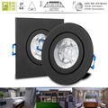 LED Bad Einbaustrahler Set IP44 230V 5W SD flach 35mm dimmbar Feuchtraum MAR44