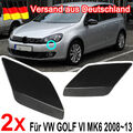 2x Für VW Golf VI MK6 2008-2013 Scheinwerferreinigung Abdeckung Stoßstange Kappe