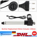 24V 600kg Linearantrieb Elektrischer Linearmotor 6000N 230mm Linear Actuator DC 