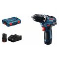 Bosch Akku-Bohrschrauber GSR 12V-35, mit 2 x 3.0 Ah Li-Ion Akku, L-BOXX