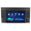 Wireless Carplay Android 12 AutoRadio Navi GPS für Mercedes A/B Klasse W169 W245