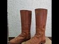 VALVERDE DEL CAMINO Dakota Boots Leder Stiefel braun guter Zustand in Gr. 35 