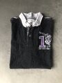 Camp David Poloshirt Herren Polohemd Gr. XL , Schwarz, Kurzarm, Baumwolle