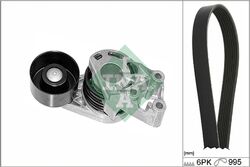 Keilrippenriemensatz Schaeffler INA 529 0378 10 für VW POLO FOX 5Z1 5Z3 5Z4 LUPO