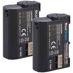 2x Akku für Nikon EN-EL15c | 2250mAh | EN-EL15b EN-EL15 Z5 Z6 Z7 II D7500 |60425