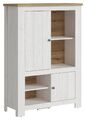 Highboard Kommode Sideboard Schrank Anrichte mit 2 Türen Sibiu Lärche Dekor