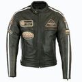 Retro Motorrad Leder Jacke Herren Motorrad Vintag Jacke Chopper Jacke Bikerjacke