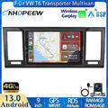 8-Kern 4+64G Android 13 Autoradio GPS DSP 4G Navi Für VW T6 Transporter Multivan